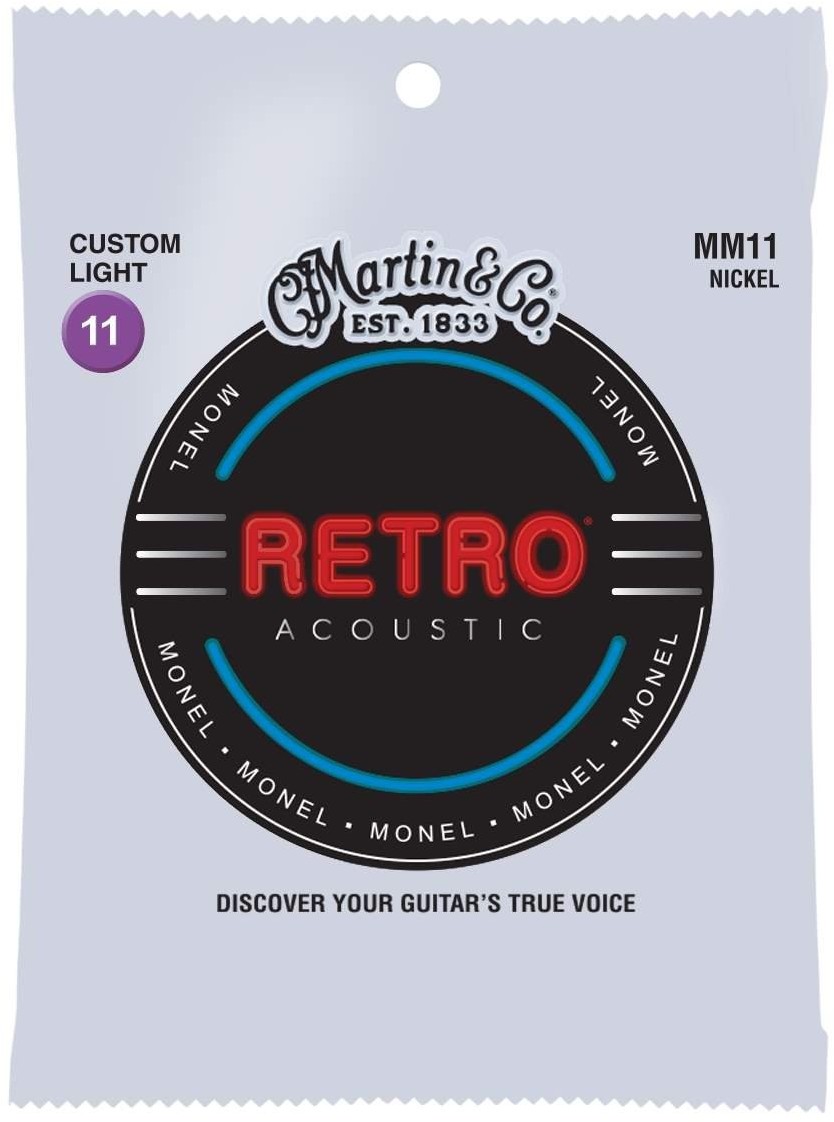 C.F Martin Martin retro Monel Acoustic Guitar Strings MM-11