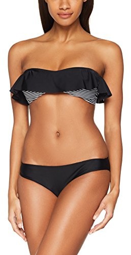 gWINNER bikini damskie z systemem Push Up wykonana z wysokiej jakości materiału ze stretchem solidna konstrukcja wywoływaną chlorem i odporny na promieniowanie UV # GWN carmela, czarny, 36 314001011000-36
