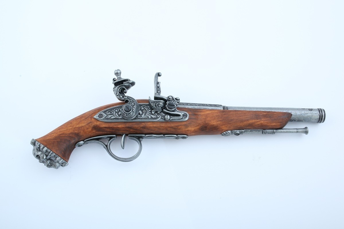 Denix SA REPLIKA PIRACKI PISTOLET SKAŁKOWY MODEL 1103 G 1103 G