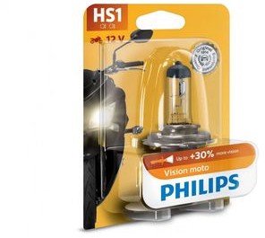 Philips Żarówka motocyklowa Philips Vision Moto HS1 12V 35/35W +30% więcej światła) E21-7538
