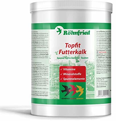 Röhnfried specjalna karma dla topfitów  mineralna karma z witaminami i pierwiastkami śladowymi dla gołębi (1000 g)