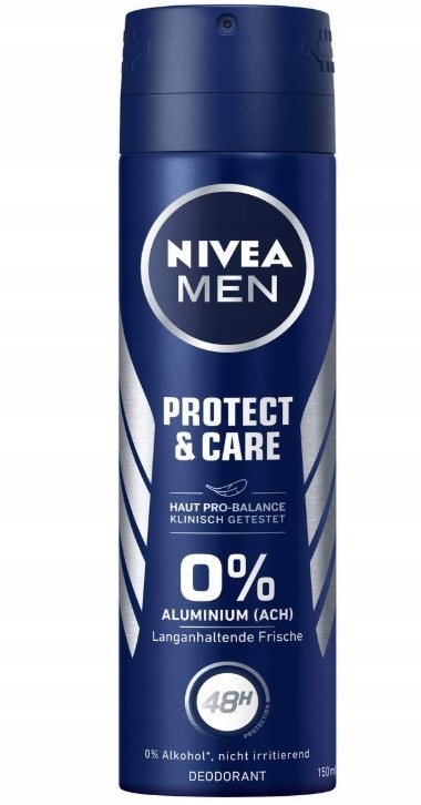 Nivea Men, Dezodorant ochrona przez 48h, 150 ml