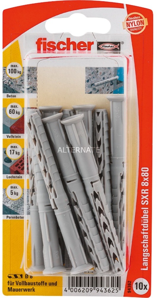 Fischer SXR 8x80 K DE, Dowel