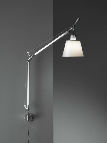Artemide : Tolomeo basculante parete (pergamin) - biały 0947010A_A025150