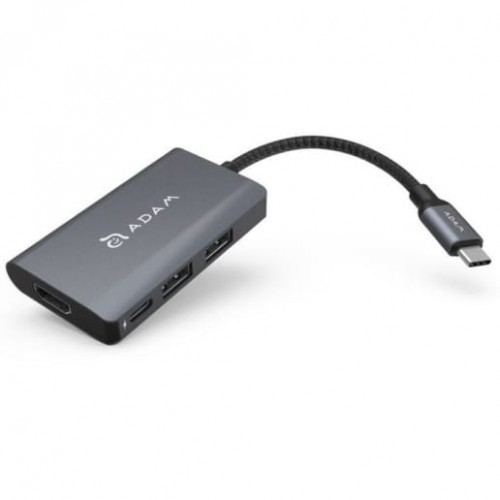 Adam Elements Hub adapter Adam Elements Casa Hub A01M, srebrny 4714781449472
