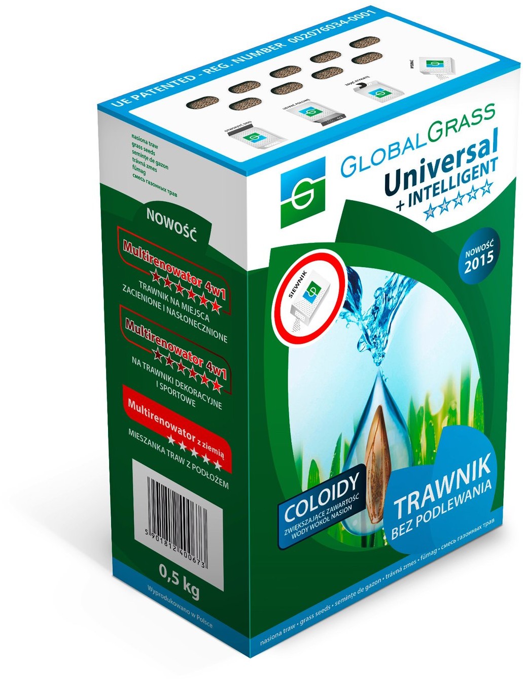 OBI Global Grass Mieszanka traw Universal + Intelligent 500 g