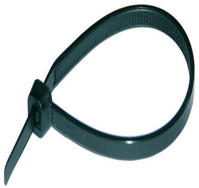 Haupa Opaska kablowa 203x4,6mm czarna 262616 262616