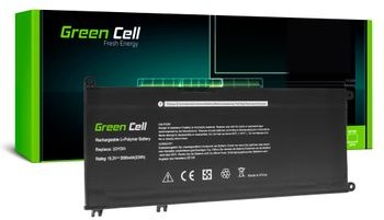 Green Cell Bateria 33YDH do Dell Inspiron G3 3579 3779 G5 5587 G7 7588 7577 7773 7778 7779 7786 Latitude 3380 3480 3490 3590 3500mAh 15.2V ) DE138 DE138