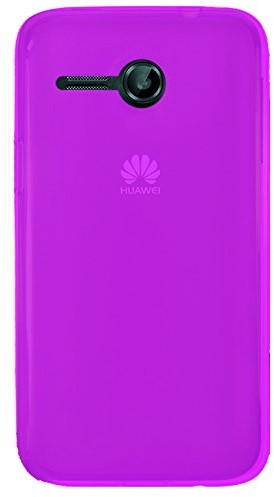 Phonix TPU Fluo etui z folią ochronną na wyświetlacz do Huawei Ascend Y220 fuksja 8018435243666