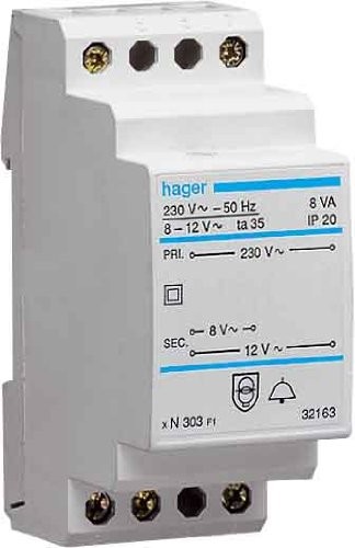 Hager st303 8 VA  230/8  12 V ST303