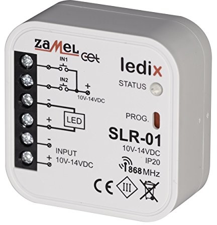 LEDIX ledix einfarbiger kontroler LED, 1 sztuki, SLR-01