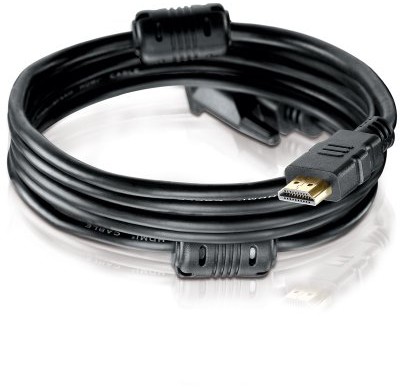 HDSupply hdsupply High-Speed HDMI/DVI Single Link Cable with Ferrite czarny X-HC030-020