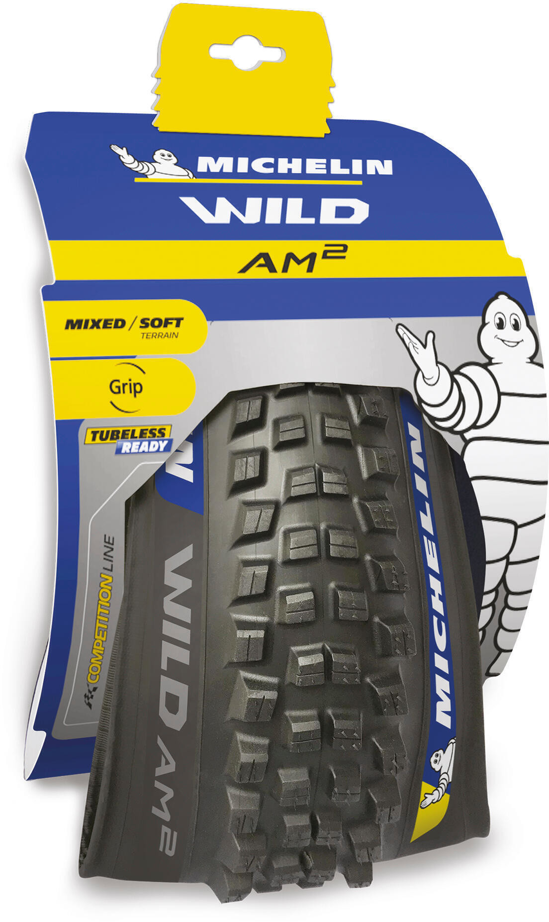 Michelin Opona Rowerowa Mtb Wild Am2 Competition Line 29 X 2,4 Tubeless Ready Unisex