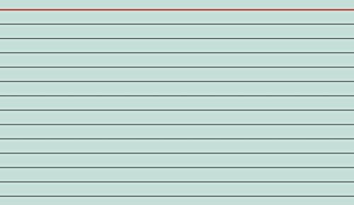 Brunnen 102260000 Index card (A6, bez linii, 100 sztuk, zielony 102260150