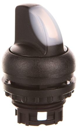 Lovato electric Sp. z o.o. Napęd przełącznika 2 położeniowy biały z podświetleniem bez samopowrotu LPCSL1208
