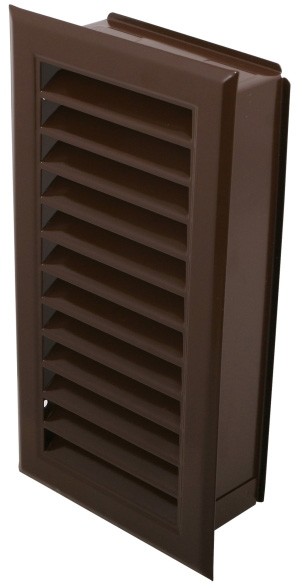 Parkanex Kratka kominowa 120 x 240 mm brązowa KRATKA 12X24 BRAZ