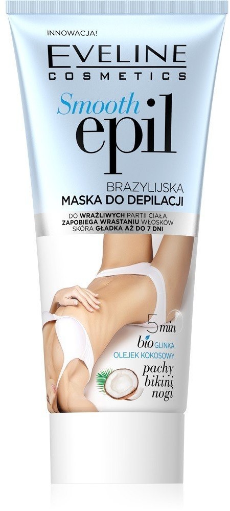 Eveline Smooth Epil Brazylijska Maska do depilacji - nogi,bikini,pachy 175ml 114451