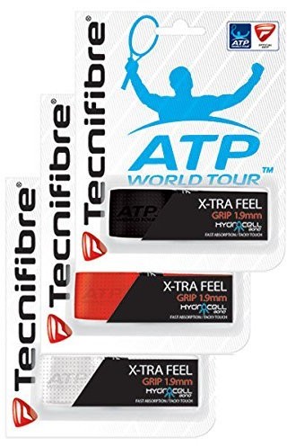 Zdjęcia - Akcesoria Tecnifibre Owijka podstawowa  ATP X-Tra Feel Red 