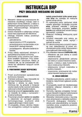 IAG26 Instrukcja BHP przy obsłudze miesiarki do ciasta