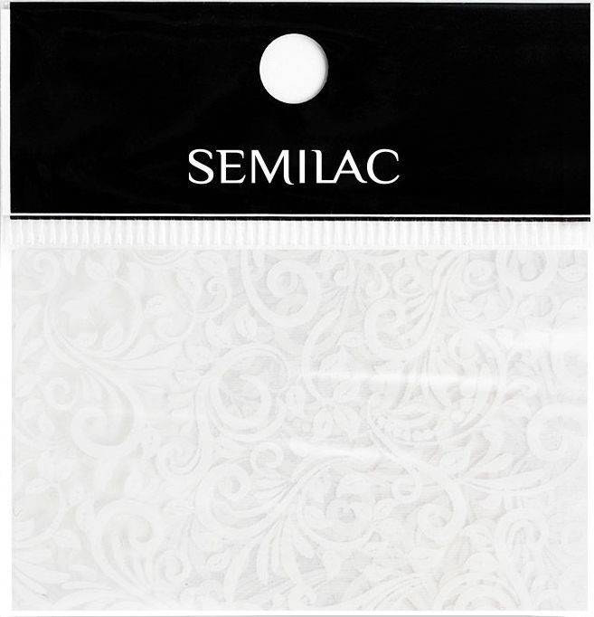 Semilac Folia transferowa 13 WHITE LACE KORONKA 5902751438031