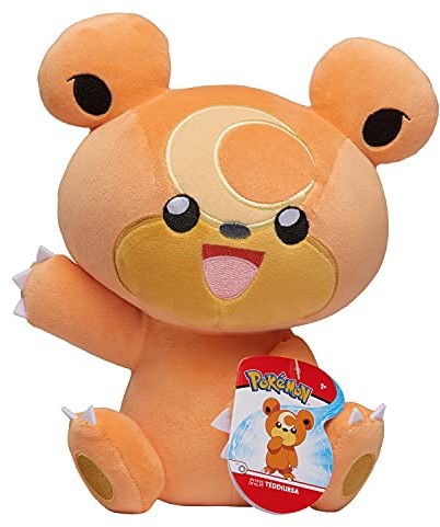 Bandai Pokémon-Pluszowy 20 cm Teddiursa, WT0056 WT0056