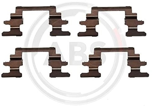 ABS All Brake Systems ABS 1236Q zestaw akcesoriów, okładzina hamulca tarczowego 1236Q