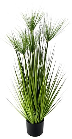 Flair Flower cypr trawy w doniczce, tworzywo sztuczne, zielony, zielony, 100 cm 151475GN
