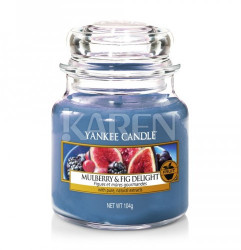 Yankee Candle Mulberry & Fig Delight słoik mały (YSMMFD)