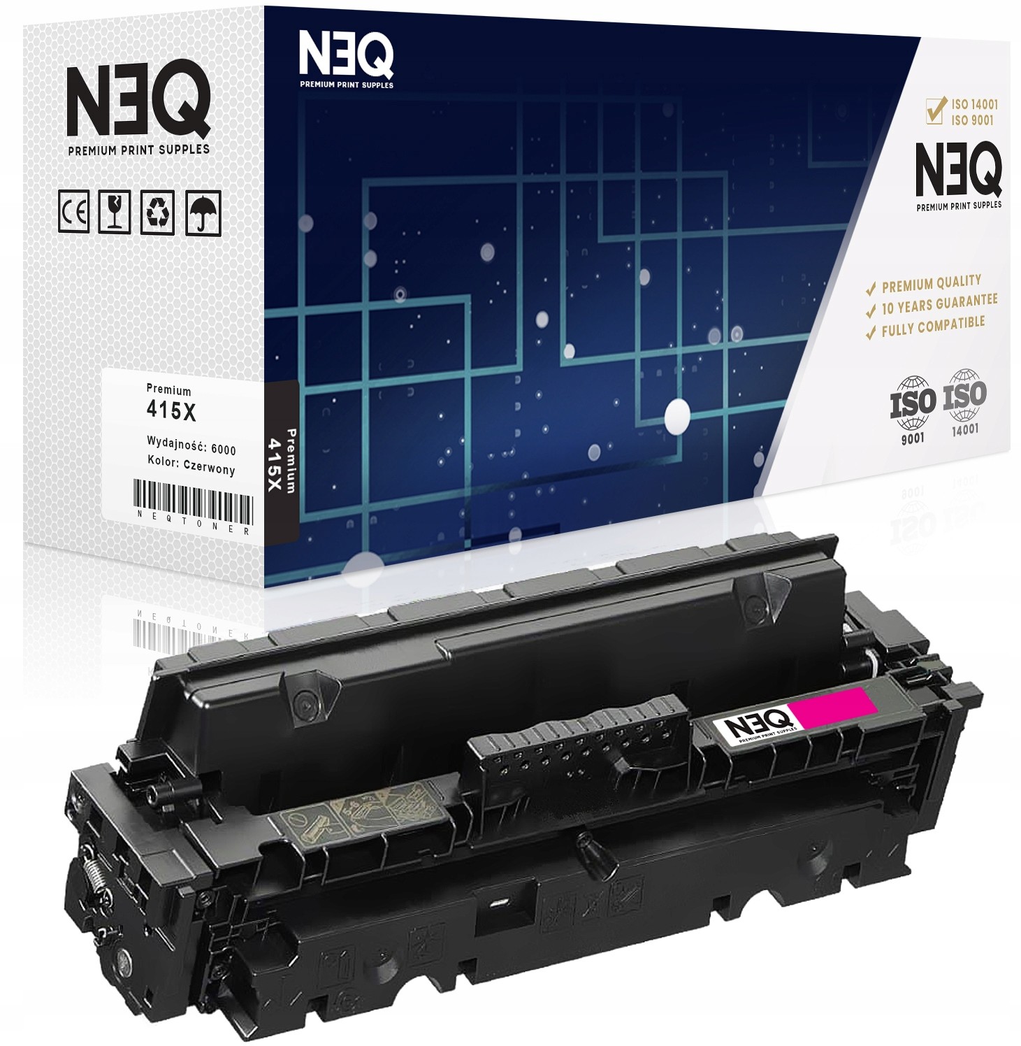 Toner do Hp Color LaserJet Pro M479fnw M454dw XL