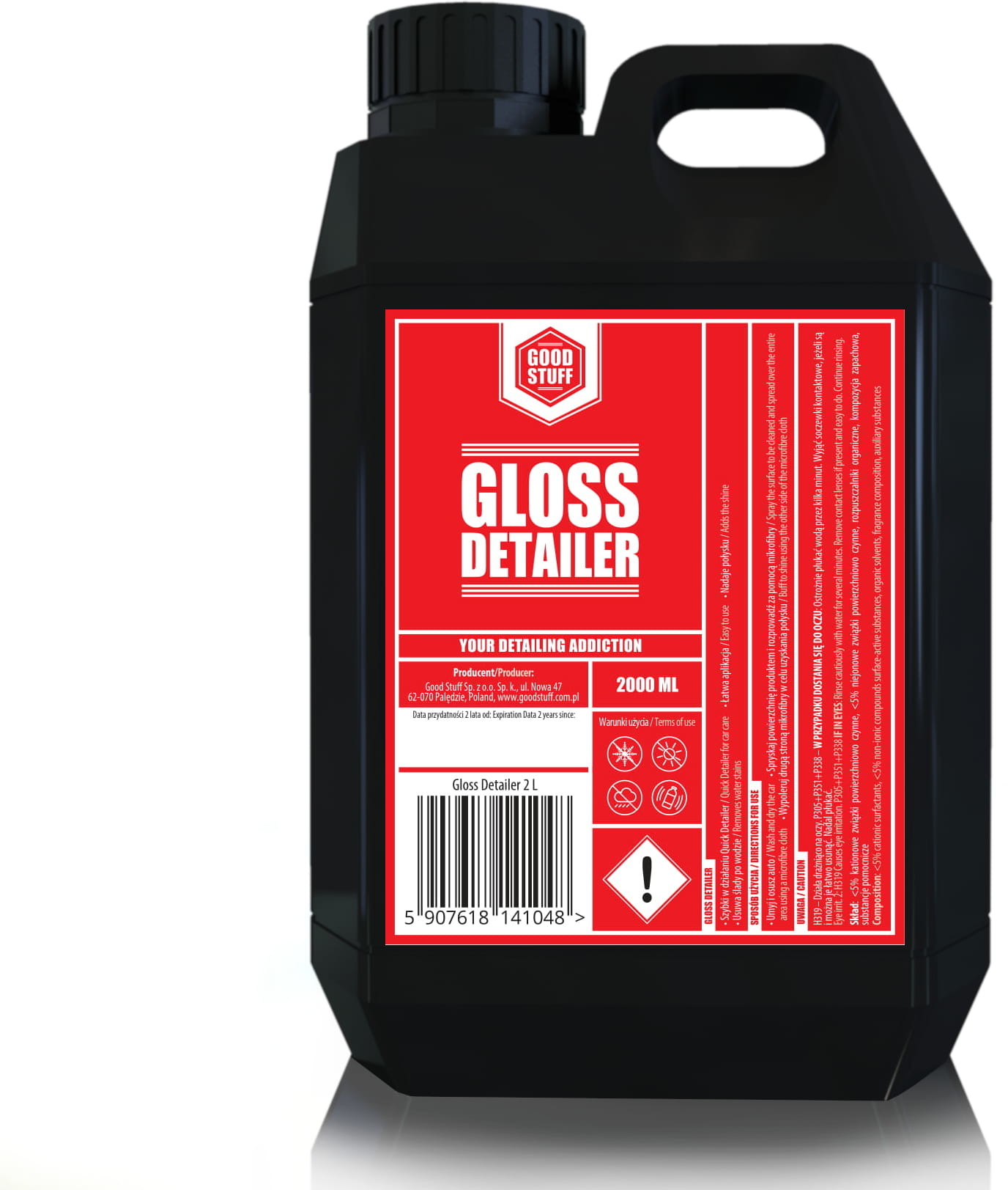 GOOD STUFF Gloss Detailer - Połysk i ochrona lakieru (2L)