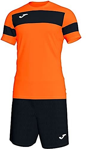 Joma Academy ll zestaw piłkarski, dla dzieci, pomarańczowy (pomarańczowo-czarny), 6XS-5XS