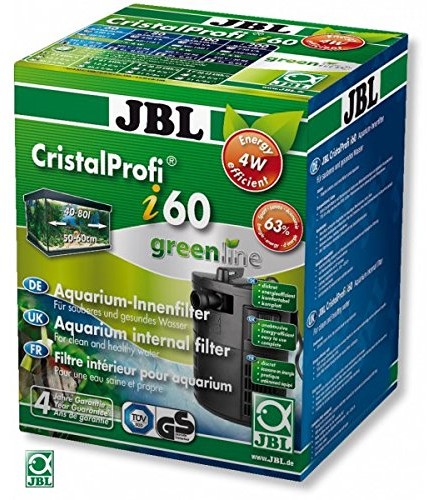 JBL wydajny filtr wewnętrzny do akwariów, ChristalProfi i greenline 6097100