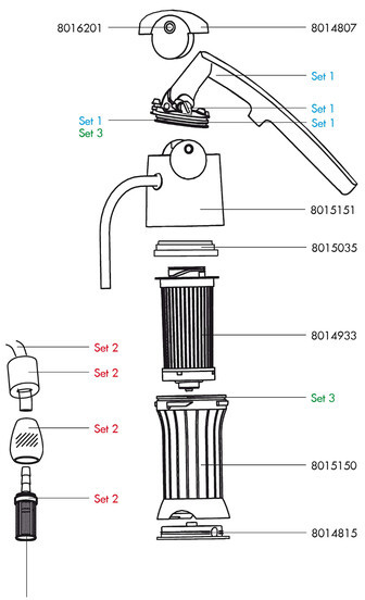 Katadyn Vario Maintenance Set 1 2021 Części do oczyszczaczy wody 8015153