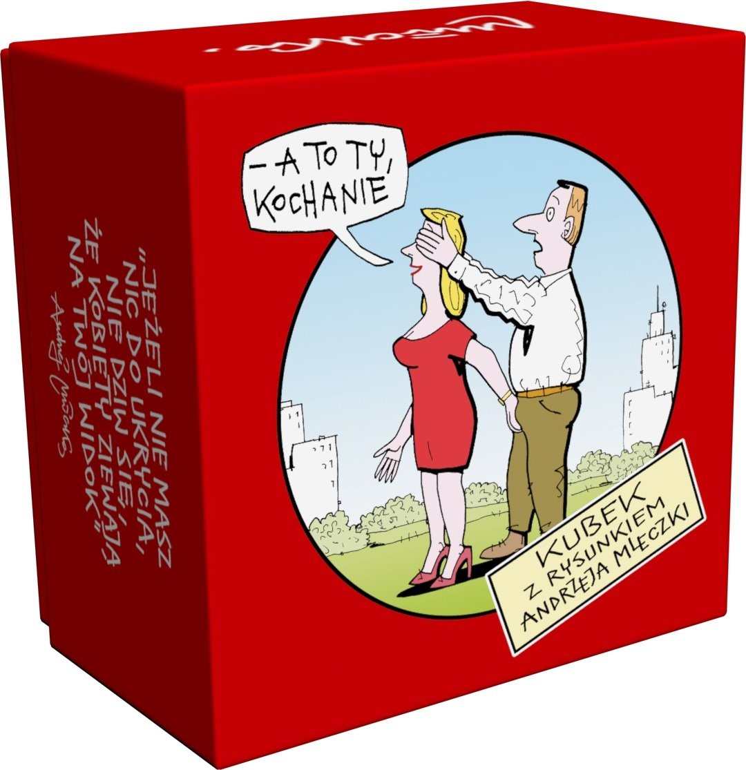 MDR Dystrybucja Andrzej Mleczko, Kubek w pudełku, A to ty kochanie, 350 ml