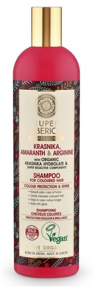 Natura Siberica SUPER SIBERICA PROFESSIONAL Colour Protection & Shine Szampon do włosów farbowanych 400ml