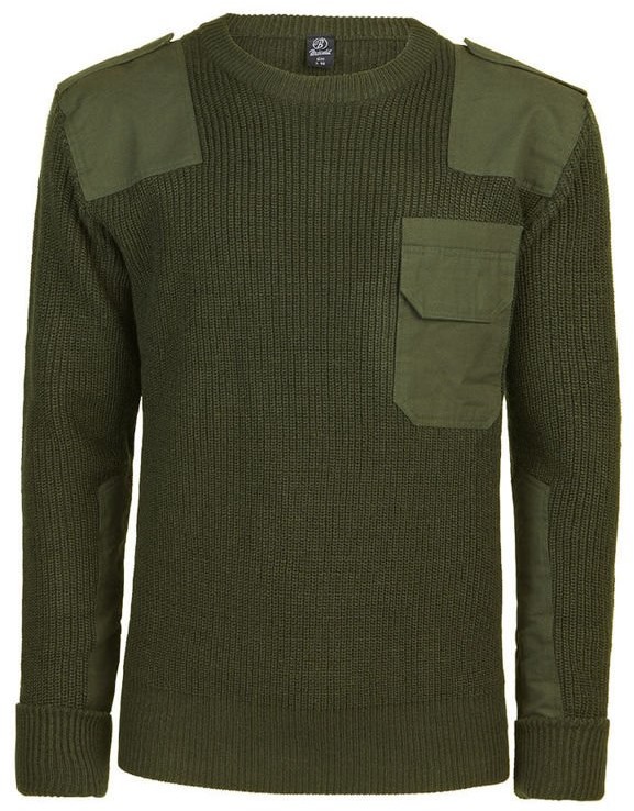 Brandit Sweter Wojskowy Bundeswehr (BW) Olive 5018.1/M