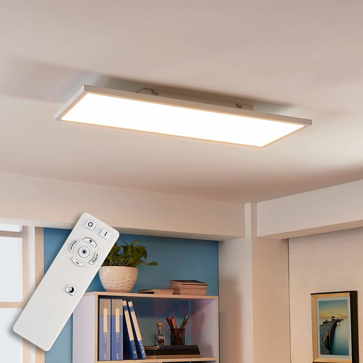 Lampa sufitowa LED Philia, zmienna barwa światła