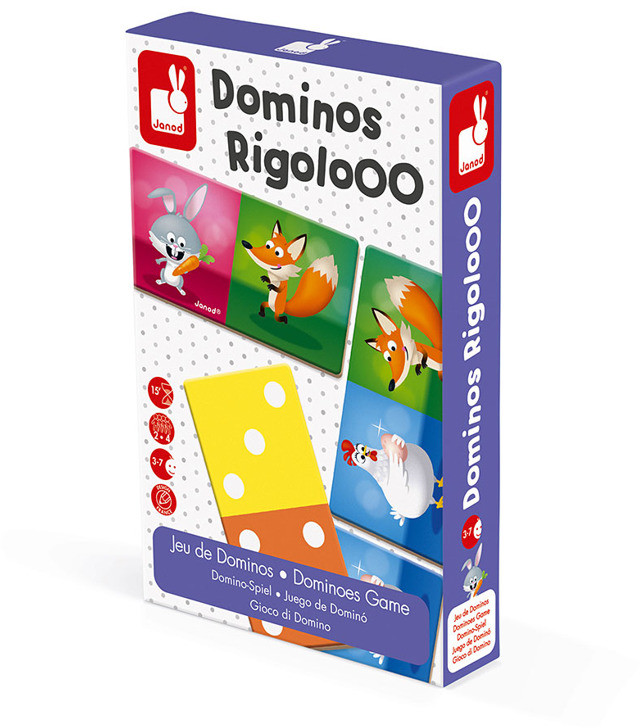 Janod Domino Zwierzęta Rigolooo