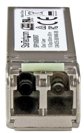 StarTech.com StarTech.com MSA Compliant 10 Gigabit Fiber SFP+ Transceiver Module - 10GBase-SR - MM LC - 300 m - SFP+ transceiver modul - 10 Gigabit Ethernet SFP10GBSRST