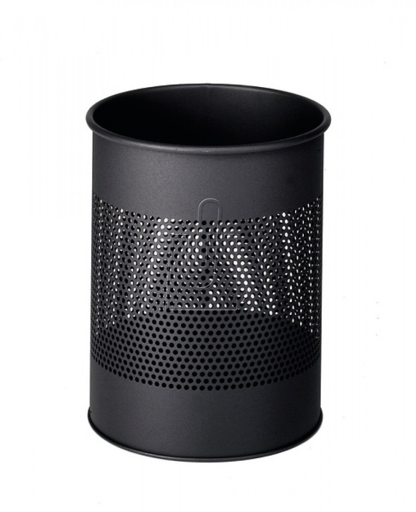 Durable Kosz na śmieci metalowy okrągły 15L 331058 antracytowy
