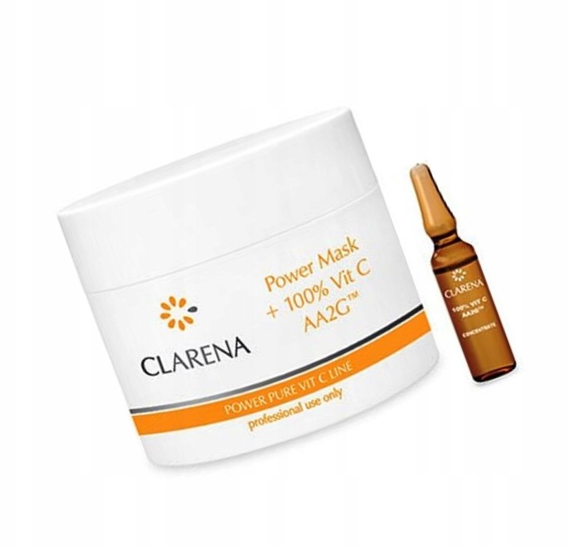 Clarena Maska ze 100% Witaminą C Vit Power Mask