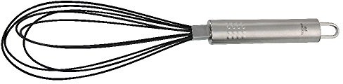 Fackelmann 40412 trzepaczka ze stali nierdzewnej/silikon, 27 cm 40412