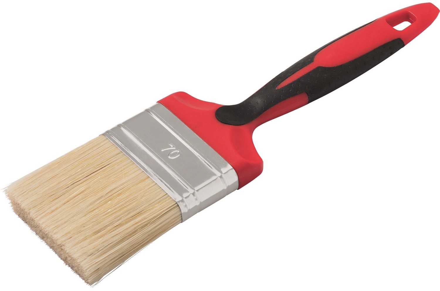LUX-TOOLS LUX-TOOLS Pędzel płaski do farb rozpuszczalnikowych 2K 70 mm