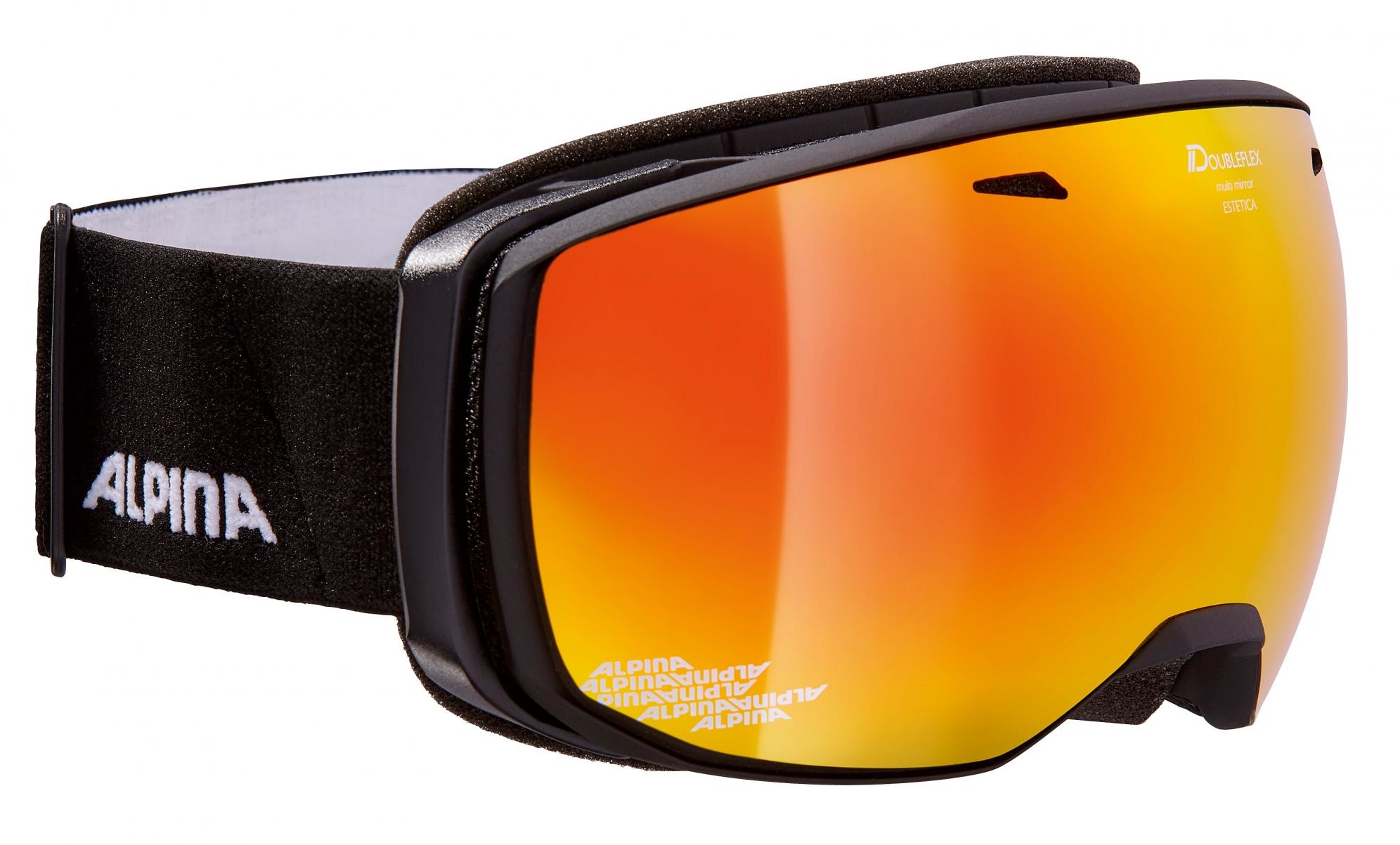 Alpina gogle narciarskie Estetica MM Black Matt