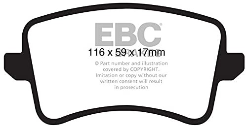 EBC Brakes Brakes DP1988 Blackstuff okładziny hamulcowe DP1988