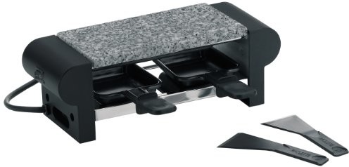 Kela 66493 raclette z blatem z granitu, dla 2 osób, 350 W, 230 V, spluegen 66493