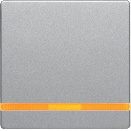 Berker Q1/Q3/Q7 aluminium klawisz pojedynczy podświetlany B_16216084