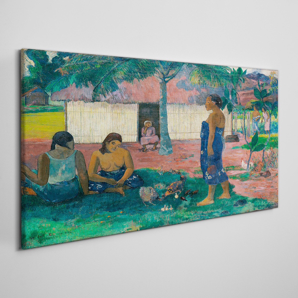 PL Coloray Obraz na Płótnie Dlaczego jesteś zły Gauguin 100x50cm