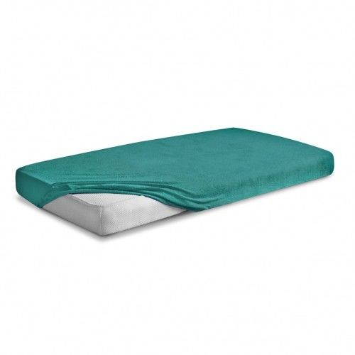 Matex Prześcieradło Frotte Premium z gumką zieleń butelkowa 160x200 mx-160-pft-34