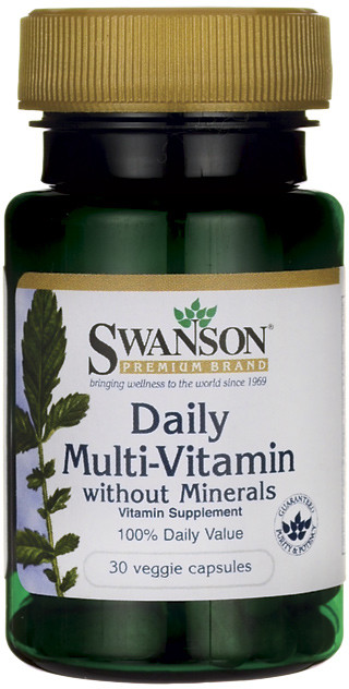 Фото - Вітаміни й мінерали Swanson Daily Multi-Vitamin, 30 kapsułek 